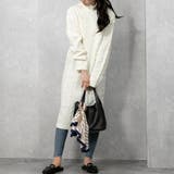 ケーブルニット ロングワンピース | Pumpkin  Port | 詳細画像4