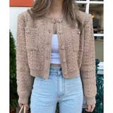 レトロな大人カジュアル ニットカーディガン 韓国 韓国ファッション | Pumpkin Port | 詳細画像8