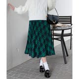 ネルチェック プリーツロングスカート | Pumpkin Port | 詳細画像18