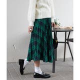 ネルチェック プリーツロングスカート | Pumpkin Port | 詳細画像20