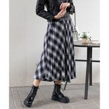 ネルチェック プリーツロングスカート | Pumpkin Port | 詳細画像22