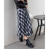 ネルチェック プリーツロングスカート | Pumpkin Port | 詳細画像26