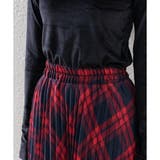 ネルチェック プリーツロングスカート | Pumpkin Port | 詳細画像30