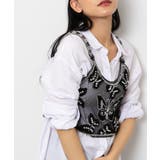 バタフライビーズ チュール 重ね着用 キャミソール | Pumpkin Port | 詳細画像9