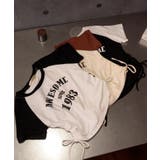 サイドドロストリボン ラグランスリーブ ショート丈半袖Tシャツ | Pumpkin Port | 詳細画像29