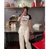 サイドドロストリボン ラグランスリーブ ショート丈半袖Tシャツ | Pumpkin Port | 詳細画像32