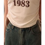 サイドドロストリボン ラグランスリーブ ショート丈半袖Tシャツ | Pumpkin Port | 詳細画像37