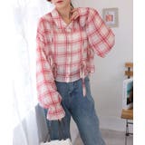 ダブルリボン キャンディスリーブ 長袖 ブラウス | Pumpkin Port | 詳細画像15