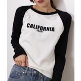 CALIFORNIA プリント ラグラン長袖ニットTシャツ | Pumpkin Port | 詳細画像11
