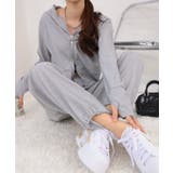 2点セット ダブルジップパーカー+ロングパンツ | Pumpkin  Port | 詳細画像4 