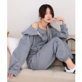 3点セット パーカー+クロップド丈キャミ+ロングパンツ | Pumpkin Port | 詳細画像11