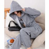 3点セット パーカー+クロップド丈キャミ+ロングパンツ | Pumpkin Port | 詳細画像15