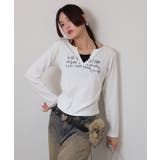 フェイクレイヤード ヘンリーネック風 テレコロンT | Pumpkin  Port | 詳細画像13 