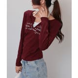 フェイクレイヤード ヘンリーネック風 テレコロンT | Pumpkin  Port | 詳細画像30 