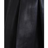 ベルト付 合成皮革 プリーツミニスカート インパン付 | Pumpkin  Port | 詳細画像25 