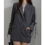 上下2点セット リボン付きテーラードジャケット+ミニスカパン セットアップ | Pumpkin  Port | 詳細画像53 