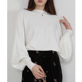 テレコリブニット ドルマンスリーブ カットソートップス | Pumpkin Port | 詳細画像29