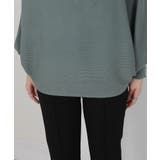 テレコリブニット ドルマンスリーブ カットソートップス | Pumpkin Port | 詳細画像34