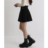 コーデュロイ サイドベルト付 プリーツミニスカート | Pumpkin  Port | 詳細画像13 