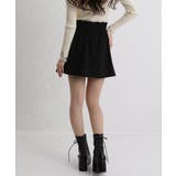 コーデュロイ サイドベルト付 プリーツミニスカート | Pumpkin  Port | 詳細画像14 