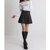 コーデュロイ サイドベルト付 プリーツミニスカート | Pumpkin  Port | 詳細画像27 