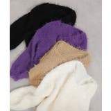 ロングシャギー ショート丈ニット トップス | Pumpkin  Port | 詳細画像28 