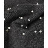 パール×ビジュー 付 ドルマン袖 ニットミニワンピース  | Pumpkin  Port | 詳細画像39 