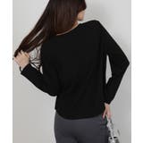 ワンポイント プレート付 裏起毛 アシメデザイン 長袖Tシャツ | Pumpkin  Port | 詳細画像7 