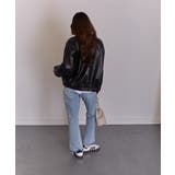 裏地フェイクファー 合成皮革 ブルゾン | Pumpkin  Port | 詳細画像17 