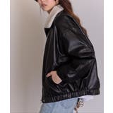 裏地フェイクファー 合成皮革 ブルゾン | Pumpkin  Port | 詳細画像23 