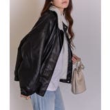 裏地フェイクファー 合成皮革 ブルゾン | Pumpkin  Port | 詳細画像26 