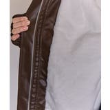 裏地フェイクファー 合成皮革 ブルゾン | Pumpkin  Port | 詳細画像32 