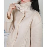 Wベルト フェイクファームートンコート ブルゾン | Pumpkin  Port | 詳細画像17 