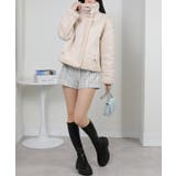 Wベルト フェイクファームートンコート ブルゾン | Pumpkin  Port | 詳細画像22 