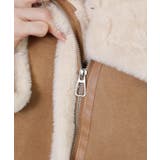 Wベルト フェイクファームートンコート ブルゾン | Pumpkin  Port | 詳細画像28 