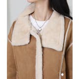 Wベルト フェイクファームートンコート ブルゾン | Pumpkin  Port | 詳細画像29 