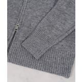 デニム使い Wジップ 襟付きカーディガン | Pumpkin Port | 詳細画像29