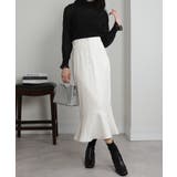 後ろリボン フロントZIP-UP マーメイドロングスカート | Pumpkin  Port | 詳細画像19 