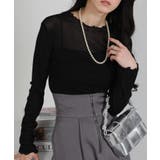 シアーパワーネット トップスカットソー | Pumpkin  Port | 詳細画像30 