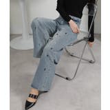 ペイントデニムパンツ | Pumpkin  Port | 詳細画像11 