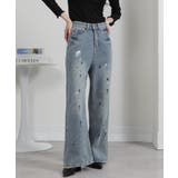 ペイントデニムパンツ | Pumpkin  Port | 詳細画像5 