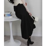 バックリボン Aライン ロングスカート | Pumpkin  Port | 詳細画像12 