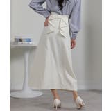 バックリボン Aライン ロングスカート | Pumpkin  Port | 詳細画像16 