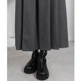 ベルト付 タックプリーツ ロングスカート | Pumpkin  Port | 詳細画像19 