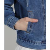 胸ポケット リボン付き デニムGジャン | Pumpkin  Port | 詳細画像20 