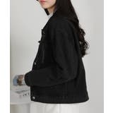 胸ポケット リボン付き デニムGジャン | Pumpkin  Port | 詳細画像25 