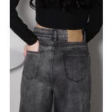 スパークリンジルコン付 グラデーション デニムパンツ | Pumpkin  Port | 詳細画像28 