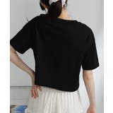 GIRL プリント ショート丈 半袖Tシャツ | Pumpkin  Port | 詳細画像7 