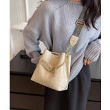 チェーンチャーム付 柄ベルト ショルダー | Pumpkin Port | 詳細画像2