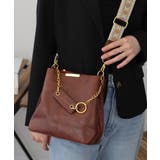 チェーンチャーム付 柄ベルト ショルダー | Pumpkin Port | 詳細画像33